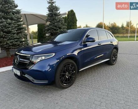 Синий Мерседес EQC, объемом двигателя 0 л и пробегом 120 тыс. км за 36500 $, фото 9 на Automoto.ua
