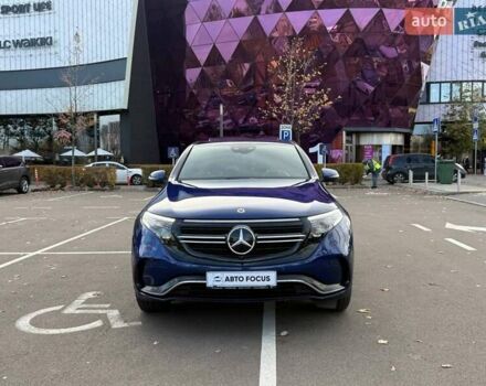 Синий Мерседес EQC, объемом двигателя 0 л и пробегом 40 тыс. км за 37990 $, фото 2 на Automoto.ua