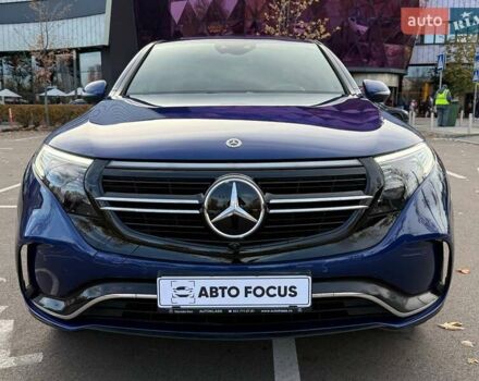 Синий Мерседес EQC, объемом двигателя 0 л и пробегом 40 тыс. км за 37990 $, фото 7 на Automoto.ua