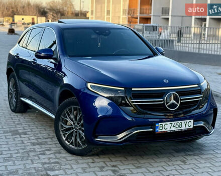 Синий Мерседес EQC, объемом двигателя 0 л и пробегом 119 тыс. км за 34900 $, фото 80 на Automoto.ua