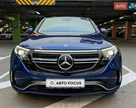 Синий Мерседес EQC, объемом двигателя 0 л и пробегом 38 тыс. км за 38490 $, фото 7 на Automoto.ua