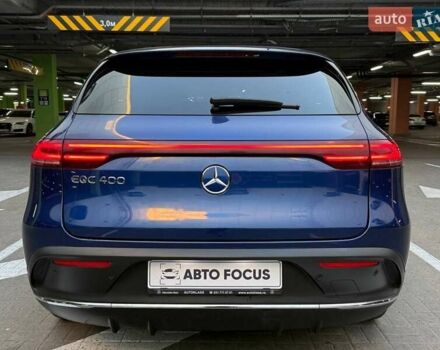Синий Мерседес EQC, объемом двигателя 0 л и пробегом 38 тыс. км за 38490 $, фото 8 на Automoto.ua