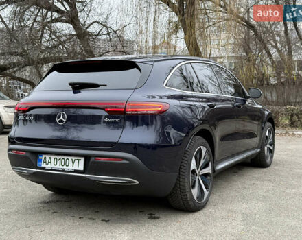 Синій Мерседес EQC, об'ємом двигуна 0 л та пробігом 73 тис. км за 32500 $, фото 3 на Automoto.ua