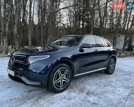 Синий Мерседес EQC, объемом двигателя 0 л и пробегом 48 тыс. км за 37900 $, фото 9 на Automoto.ua