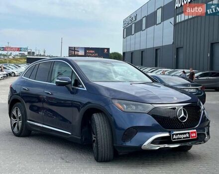 Синий Мерседес EQC, объемом двигателя 0 л и пробегом 15 тыс. км за 49890 $, фото 11 на Automoto.ua