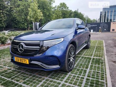 Мерседес EQC 2019 в Львове на Automoto.ua Синий Мерседес EQC, объемом двигателя 0 л и пробегом 48 тыс. км за 55990 $, фото 1 на Automoto.ua
