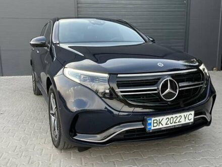 Синій Мерседес EQC, об'ємом двигуна 0 л та пробігом 51 тис. км за 37100 $, фото 1 на Automoto.ua