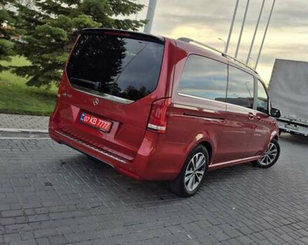 Красный Мерседес EQV, объемом двигателя 0 л и пробегом 26 тыс. км за 43000 $, фото 7 на Automoto.ua