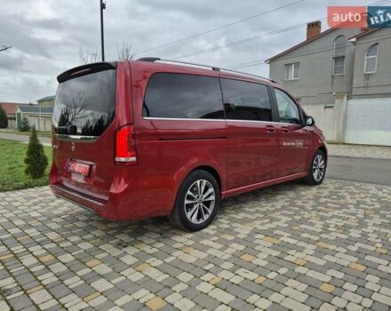 Красный Мерседес EQV, объемом двигателя 0 л и пробегом 27 тыс. км за 42999 $, фото 14 на Automoto.ua