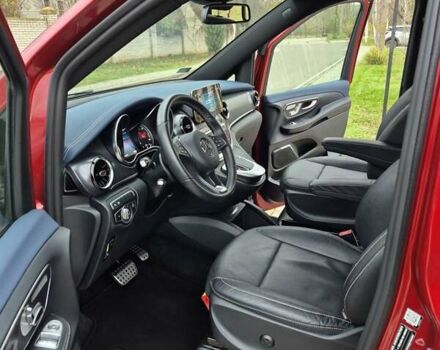 Красный Мерседес EQV, объемом двигателя 0 л и пробегом 27 тыс. км за 42999 $, фото 35 на Automoto.ua