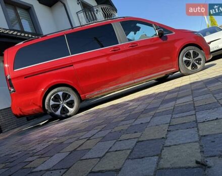 Красный Мерседес EQV, объемом двигателя 0 л и пробегом 3 тыс. км за 70938 $, фото 23 на Automoto.ua