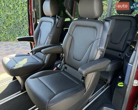 Красный Мерседес EQV, объемом двигателя 0 л и пробегом 3 тыс. км за 69382 $, фото 8 на Automoto.ua