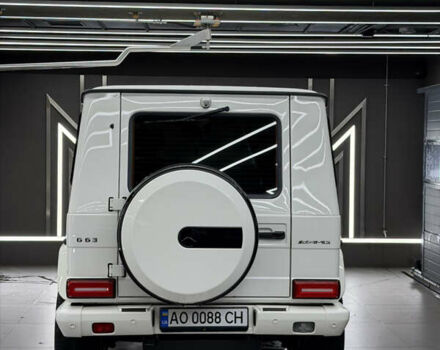 Белый Мерседес Г-Класс, объемом двигателя 5.5 л и пробегом 117 тыс. км за 49800 $, фото 2 на Automoto.ua