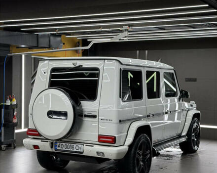 Белый Мерседес Г-Класс, объемом двигателя 5.5 л и пробегом 117 тыс. км за 49800 $, фото 4 на Automoto.ua