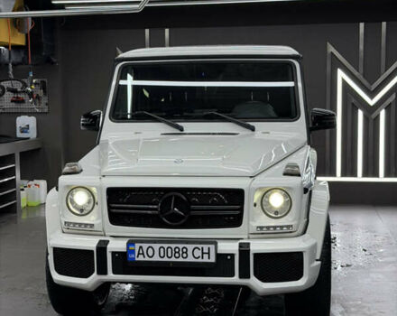 Белый Мерседес Г-Класс, объемом двигателя 5.5 л и пробегом 117 тыс. км за 49800 $, фото 5 на Automoto.ua