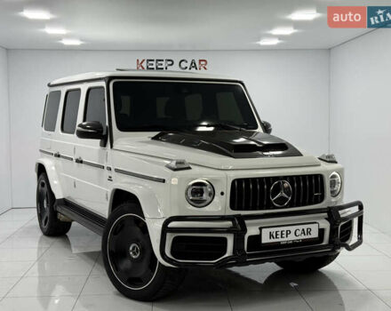 Белый Мерседес Г-Класс, объемом двигателя 4 л и пробегом 135 тыс. км за 125000 $, фото 1 на Automoto.ua