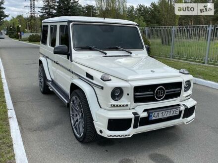 Мерседес Г-Клас 2010 у Києві на Automoto.ua Білий Мерседес Г-Клас, об'ємом двигуна 5.5 л та пробігом 85 тис. км за 61000 $, фото 1 на Automoto.ua