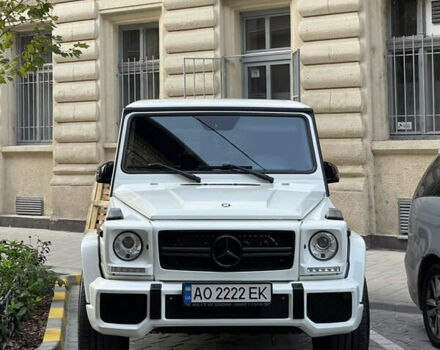 Білий Мерседес Г-Клас, об'ємом двигуна 5.5 л та пробігом 112 тис. км за 52500 $, фото 1 на Automoto.ua
