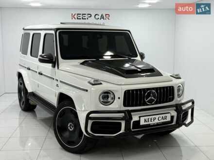 Белый Мерседес Г-Класс, объемом двигателя 4 л и пробегом 135 тыс. км за 125000 $, фото 1 на Automoto.ua