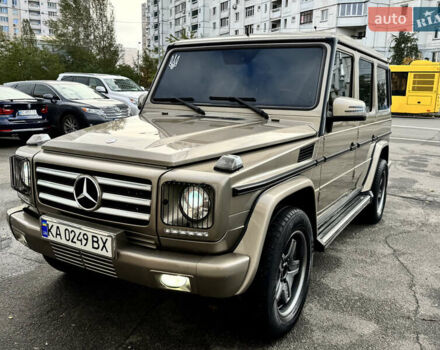 Бежевый Мерседес Г-Класс, объемом двигателя 3 л и пробегом 202 тыс. км за 39700 $, фото 1 на Automoto.ua