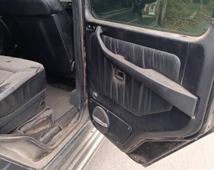 Черный Мерседес Г-Класс, объемом двигателя 3.2 л и пробегом 190 тыс. км за 12000 $, фото 8 на Automoto.ua