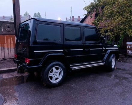 Черный Мерседес Г-Класс, объемом двигателя 3.2 л и пробегом 190 тыс. км за 12000 $, фото 2 на Automoto.ua