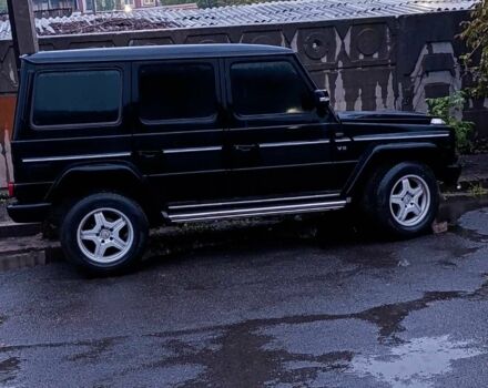 Черный Мерседес Г-Класс, объемом двигателя 3.2 л и пробегом 190 тыс. км за 12000 $, фото 1 на Automoto.ua