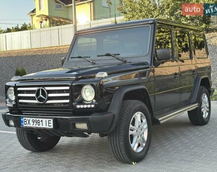 Черный Мерседес Г-Класс, объемом двигателя 3.23 л и пробегом 465 тыс. км за 17888 $, фото 1 на Automoto.ua