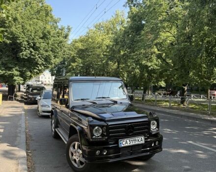 Черный Мерседес Г-Класс, объемом двигателя 3.4 л и пробегом 350 тыс. км за 17000 $, фото 12 на Automoto.ua