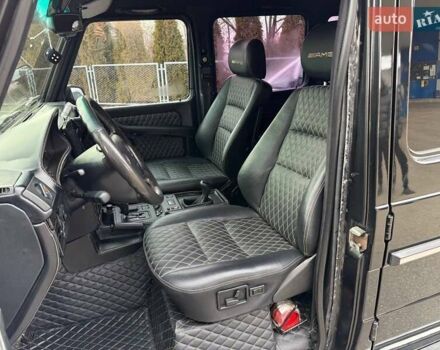 Черный Мерседес Г-Класс, объемом двигателя 5 л и пробегом 188 тыс. км за 25500 $, фото 27 на Automoto.ua