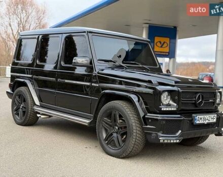 Черный Мерседес Г-Класс, объемом двигателя 5 л и пробегом 188 тыс. км за 25500 $, фото 26 на Automoto.ua
