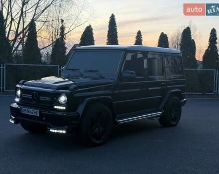 Черный Мерседес Г-Класс, объемом двигателя 5 л и пробегом 188 тыс. км за 25500 $, фото 20 на Automoto.ua