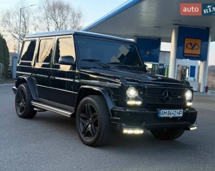 Черный Мерседес Г-Класс, объемом двигателя 5 л и пробегом 188 тыс. км за 25500 $, фото 17 на Automoto.ua