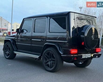 Черный Мерседес Г-Класс, объемом двигателя 5 л и пробегом 188 тыс. км за 25500 $, фото 10 на Automoto.ua