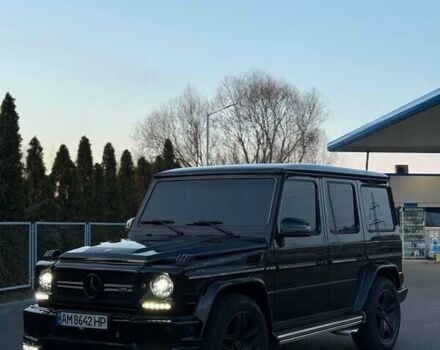 Черный Мерседес Г-Класс, объемом двигателя 5 л и пробегом 188 тыс. км за 25500 $, фото 4 на Automoto.ua