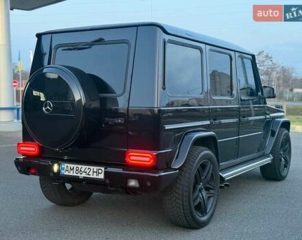 Черный Мерседес Г-Класс, объемом двигателя 5 л и пробегом 188 тыс. км за 25500 $, фото 13 на Automoto.ua