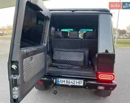 Черный Мерседес Г-Класс, объемом двигателя 5 л и пробегом 188 тыс. км за 25500 $, фото 58 на Automoto.ua