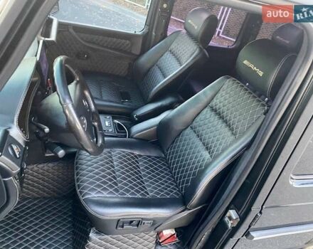 Черный Мерседес Г-Класс, объемом двигателя 5 л и пробегом 188 тыс. км за 25500 $, фото 37 на Automoto.ua