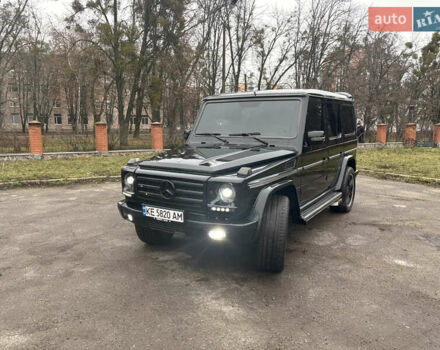Черный Мерседес Г-Класс, объемом двигателя 4.97 л и пробегом 260 тыс. км за 19400 $, фото 4 на Automoto.ua