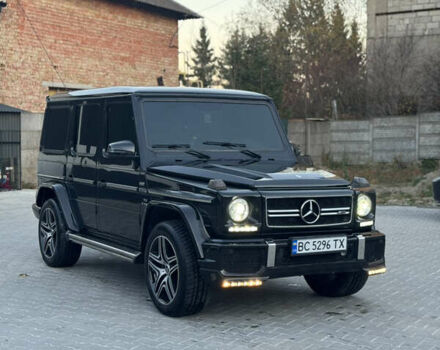 Черный Мерседес Г-Класс, объемом двигателя 5 л и пробегом 305 тыс. км за 18800 $, фото 3 на Automoto.ua