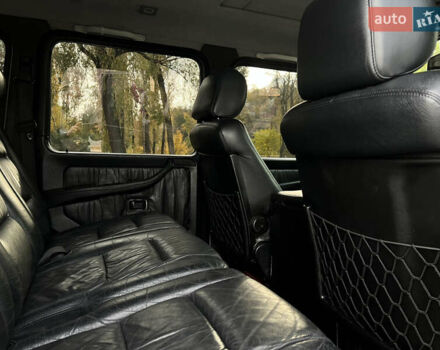 Чорний Мерседес Г-Клас, об'ємом двигуна 4.97 л та пробігом 350 тис. км за 20500 $, фото 19 на Automoto.ua