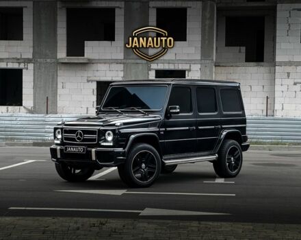 Черный Мерседес Г-Класс, объемом двигателя 5 л и пробегом 252 тыс. км за 20100 $, фото 1 на Automoto.ua