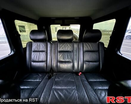 Чорний Мерседес Г-Клас, об'ємом двигуна 5 л та пробігом 253 тис. км за 19900 $, фото 12 на Automoto.ua