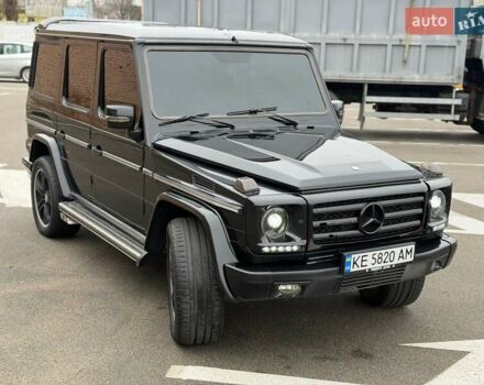 Черный Мерседес Г-Класс, объемом двигателя 4.97 л и пробегом 280 тыс. км за 16900 $, фото 4 на Automoto.ua