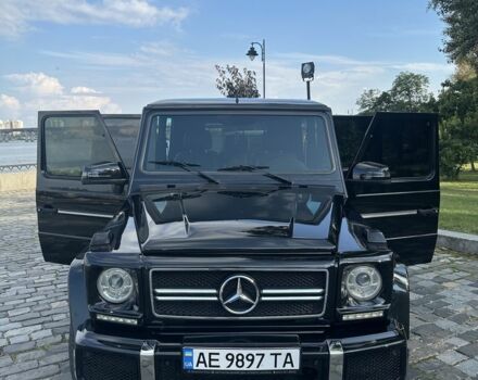 Черный Мерседес Г-Класс, объемом двигателя 5 л и пробегом 480 тыс. км за 21000 $, фото 1 на Automoto.ua