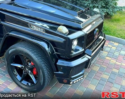 Черный Мерседес Г-Класс, объемом двигателя 5 л и пробегом 175 тыс. км за 29000 $, фото 5 на Automoto.ua