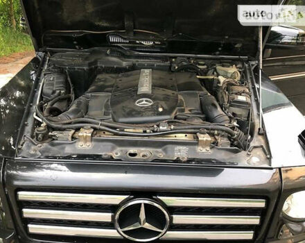 Черный Мерседес Г-Класс, объемом двигателя 5 л и пробегом 260 тыс. км за 25000 $, фото 16 на Automoto.ua