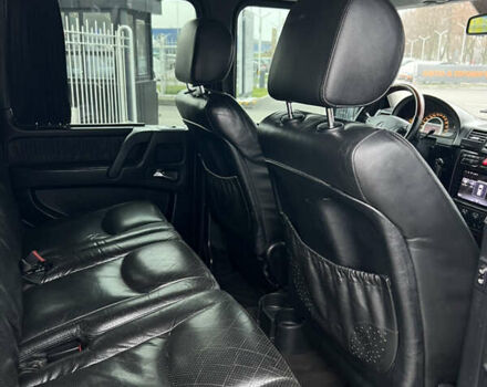 Чорний Мерседес Г-Клас, об'ємом двигуна 5 л та пробігом 259 тис. км за 23000 $, фото 20 на Automoto.ua