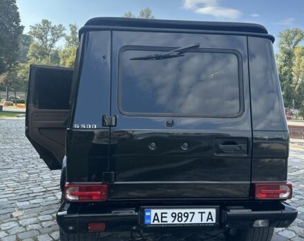 Черный Мерседес Г-Класс, объемом двигателя 5 л и пробегом 480 тыс. км за 21000 $, фото 4 на Automoto.ua