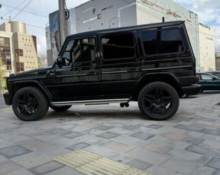 Черный Мерседес Г-Класс, объемом двигателя 5 л и пробегом 316 тыс. км за 27000 $, фото 12 на Automoto.ua